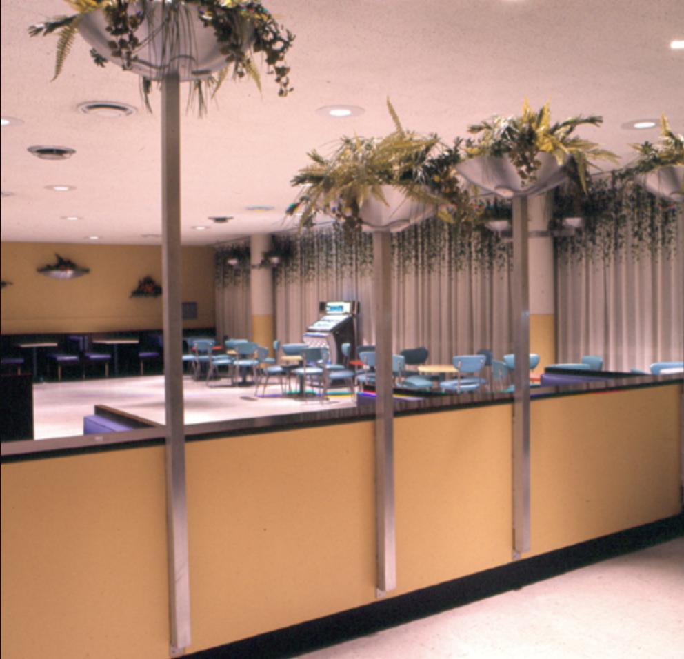 The dancing area that was created after the 1981 renovation of the MU Student Center